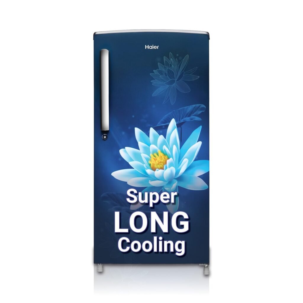 single door fridge