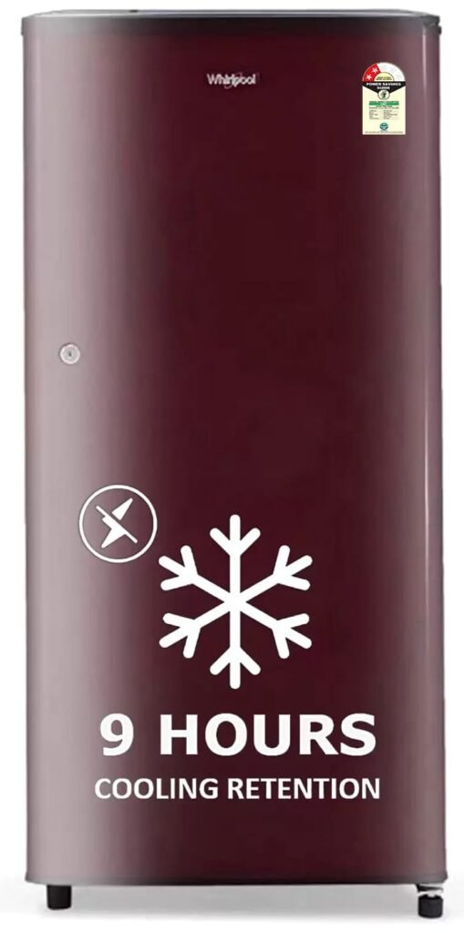 single door fridge
