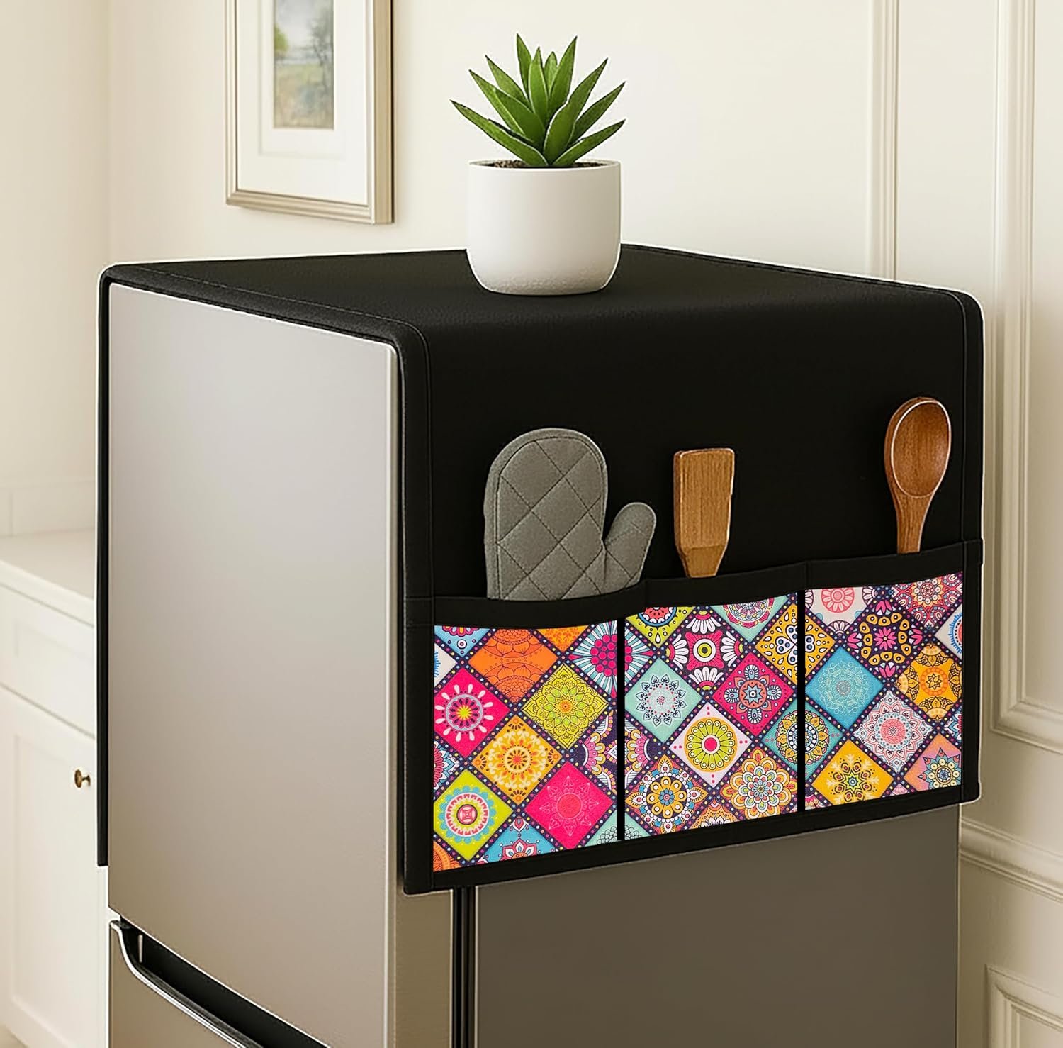 Refrigerator Single Door Waterproof, Dustproof, Refrigerator Top Cover, Protective Cover fridge cover